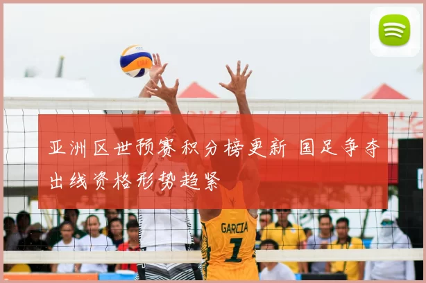 亚洲区世预赛积分榜更新 国足争夺出线资格形势趋紧